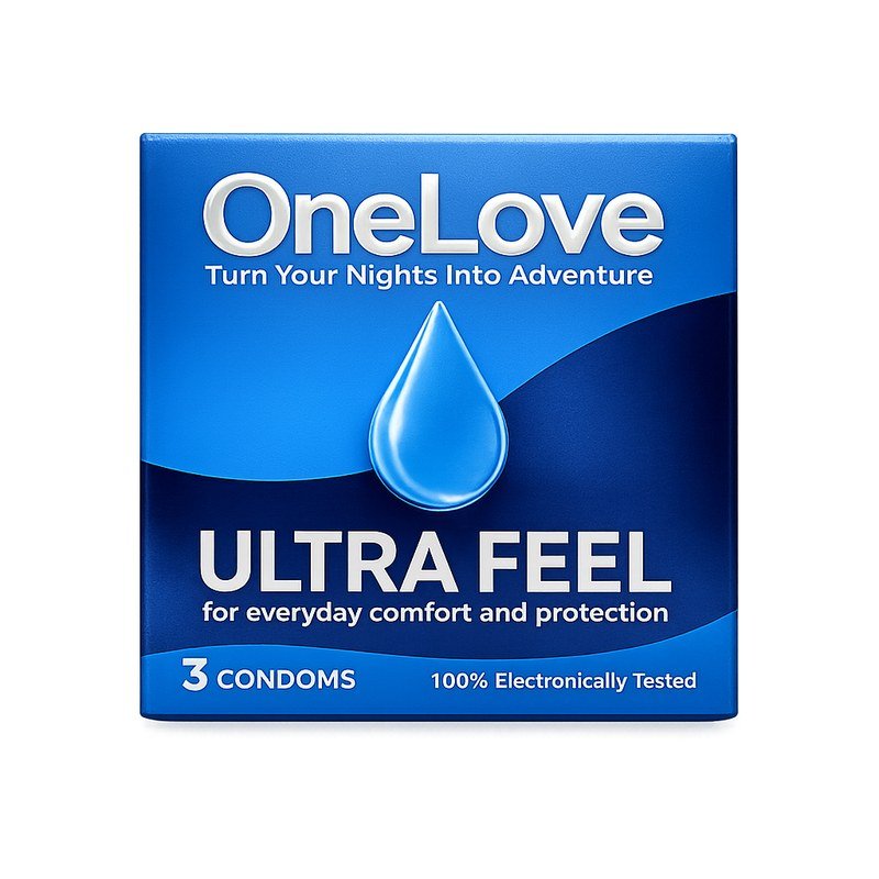 OneLove Ultra Feel - Kondom premium untuk kenyamanan dan perlindungan sehari-hari